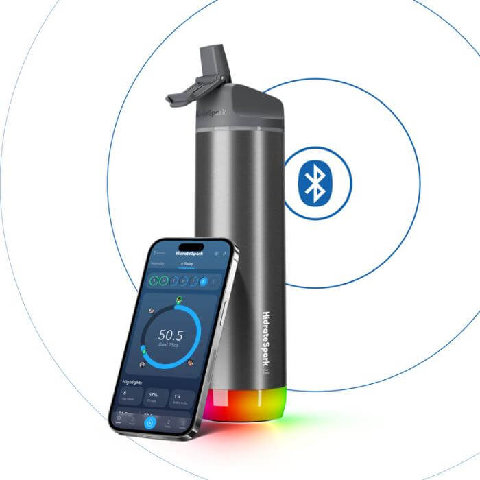 Botellas hydratespark personalizadas con app